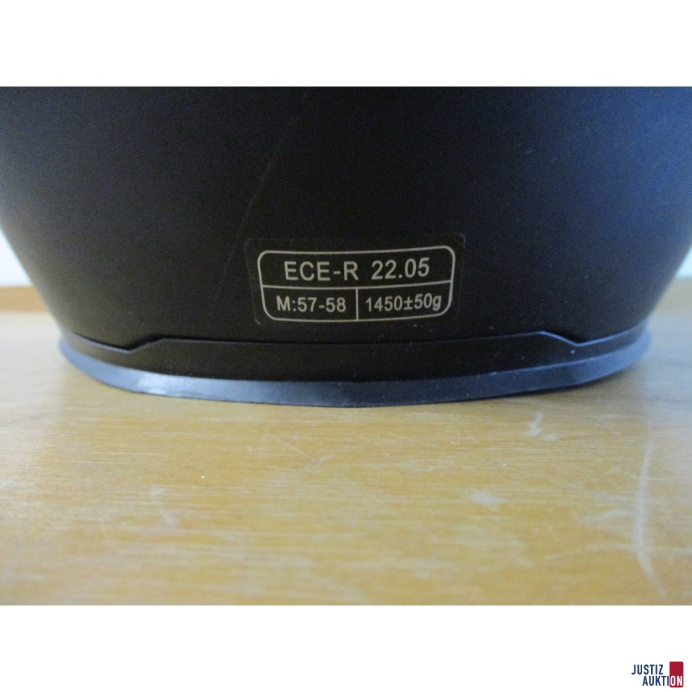 Motorradhelm Römer Größe M