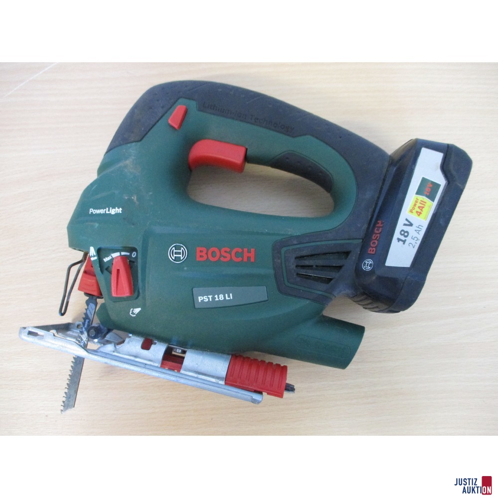 BOSCH Akku-Stichsäge PST 18 LI