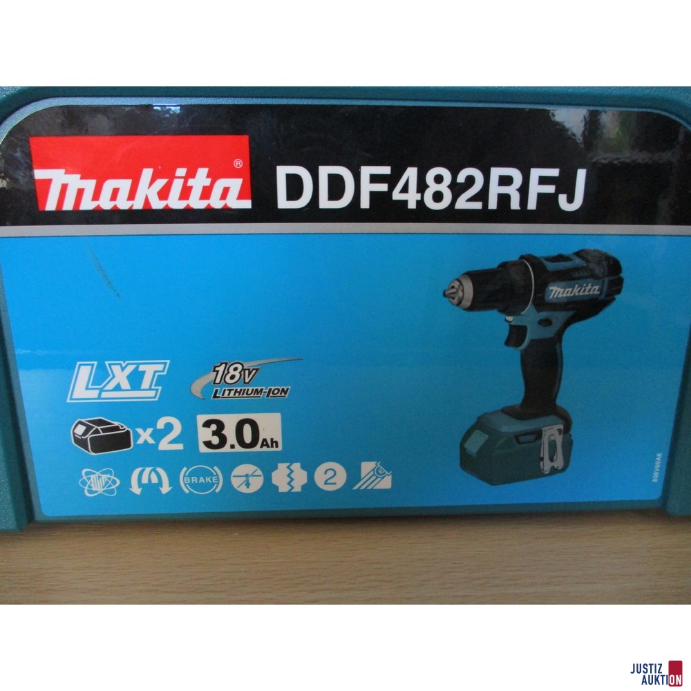 Makita Akku Bohrschrauber Typenschild