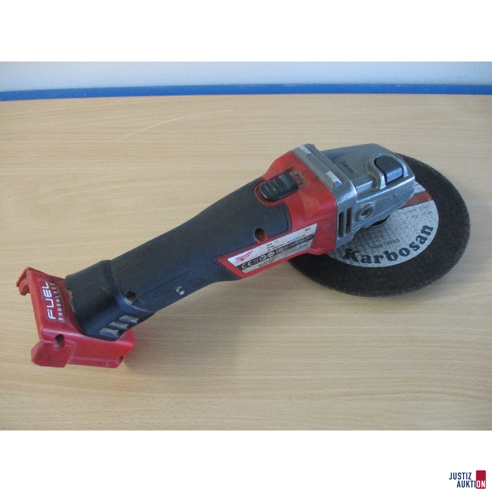 Milwaukee Akku-Winkelschleifer M18 CAG125X