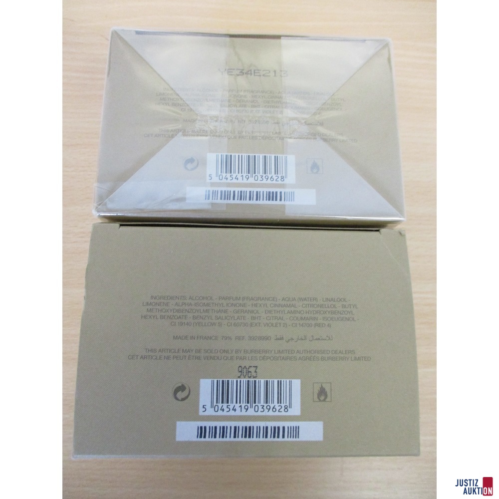 2x Eau de Parfum My Burberry Ansicht Verpackung unten