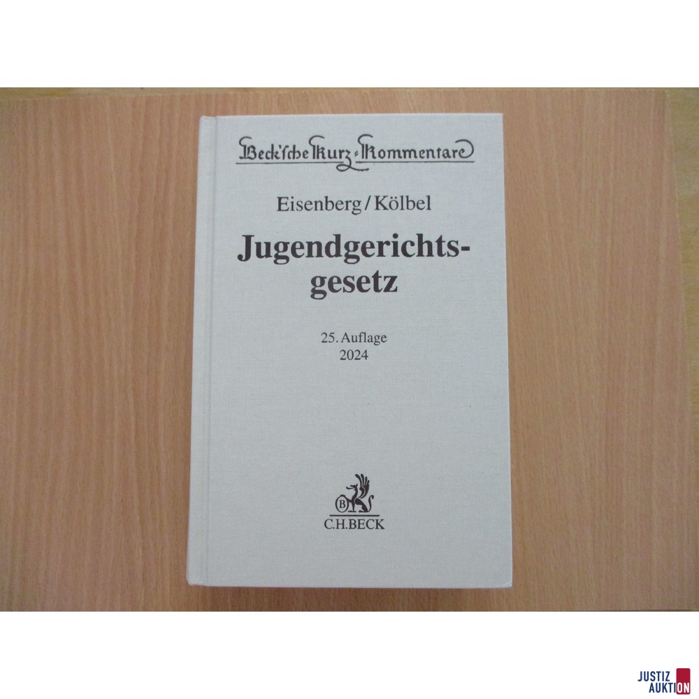 JGG-Kommentar Eisenberg&sol;K&ouml;lbel &lpar;25&period; Auflage 2024&rpar;