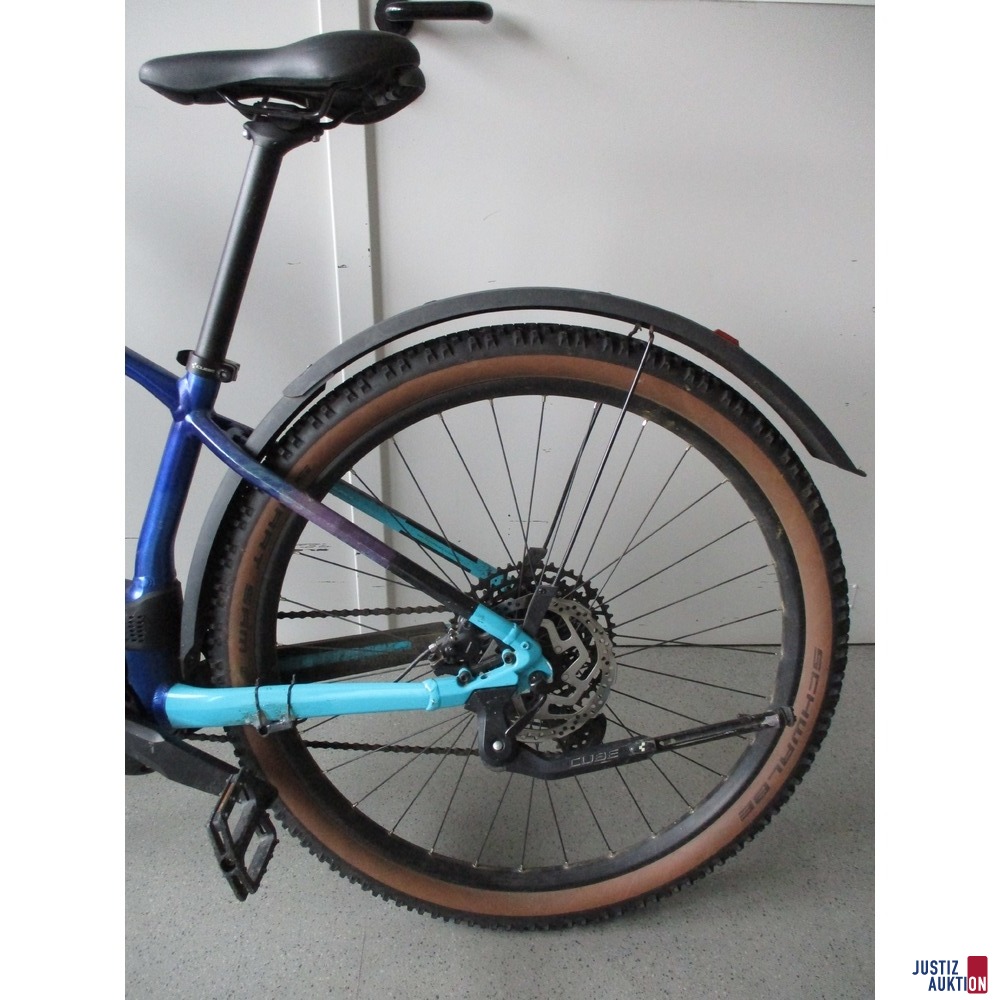 Cube E-Bike Ansicht Hinterrad 1