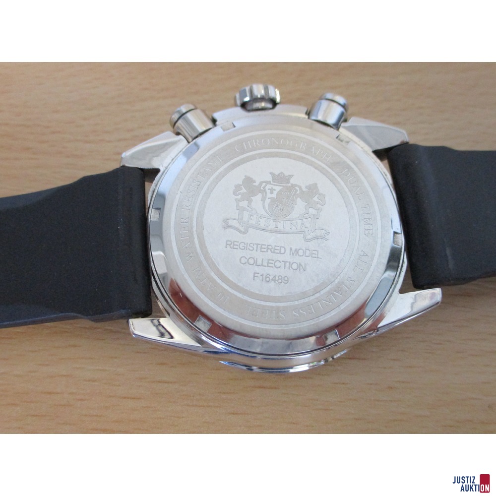 Armbanduhr FESTINA Rückansicht