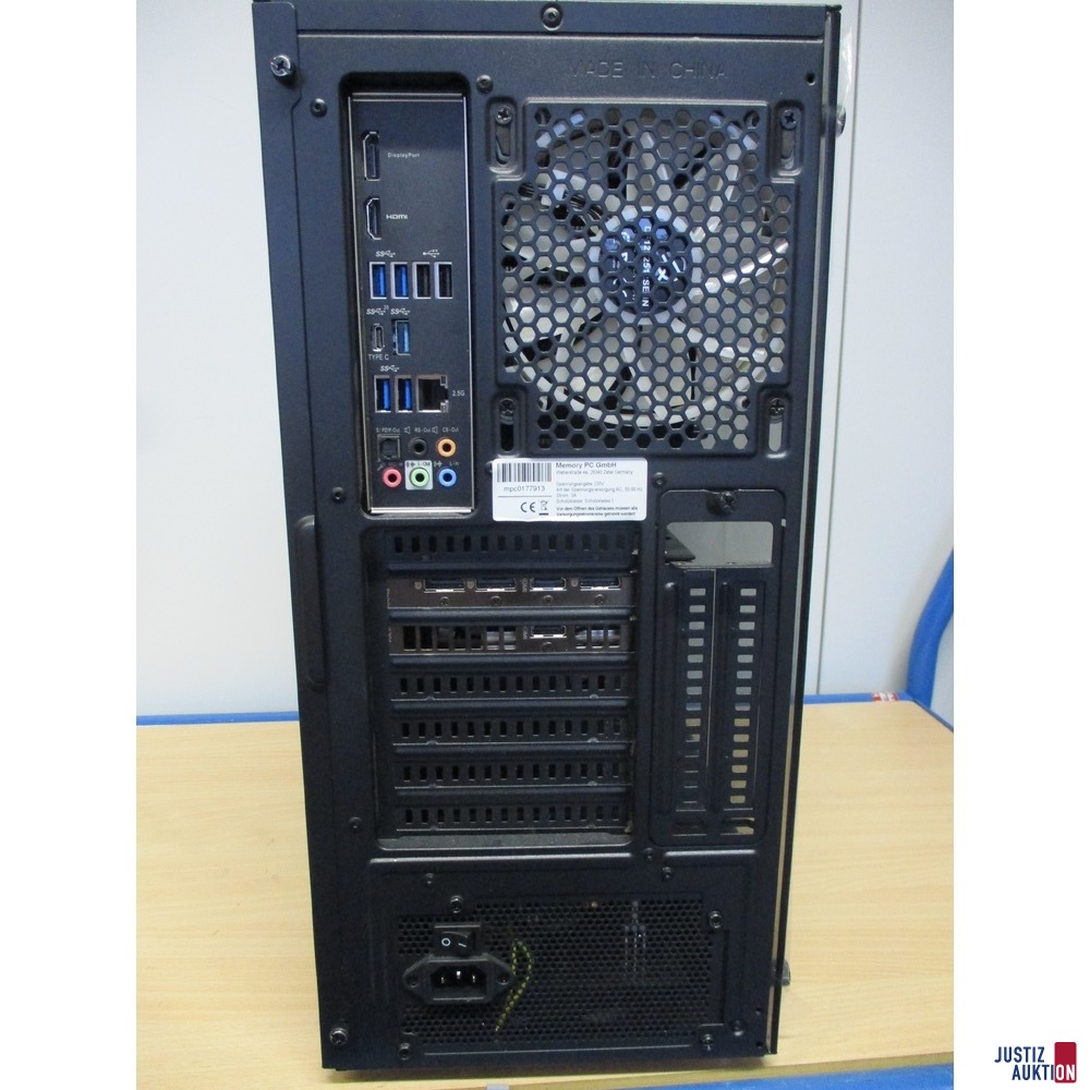 Memory Gamer PC Ansicht 2