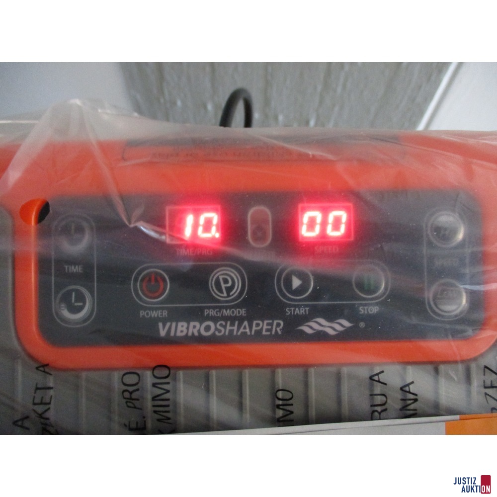 Vibro Shaper Funktionspr&uuml;fung