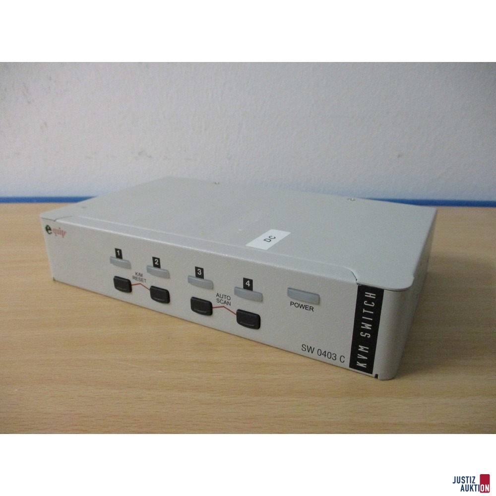 Equip SW 0403 C KVM Switch (Vorderansicht)