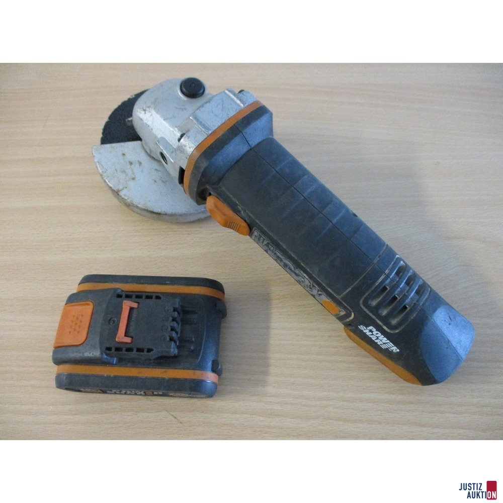 Worx Akku-Winkelschleifer WX800