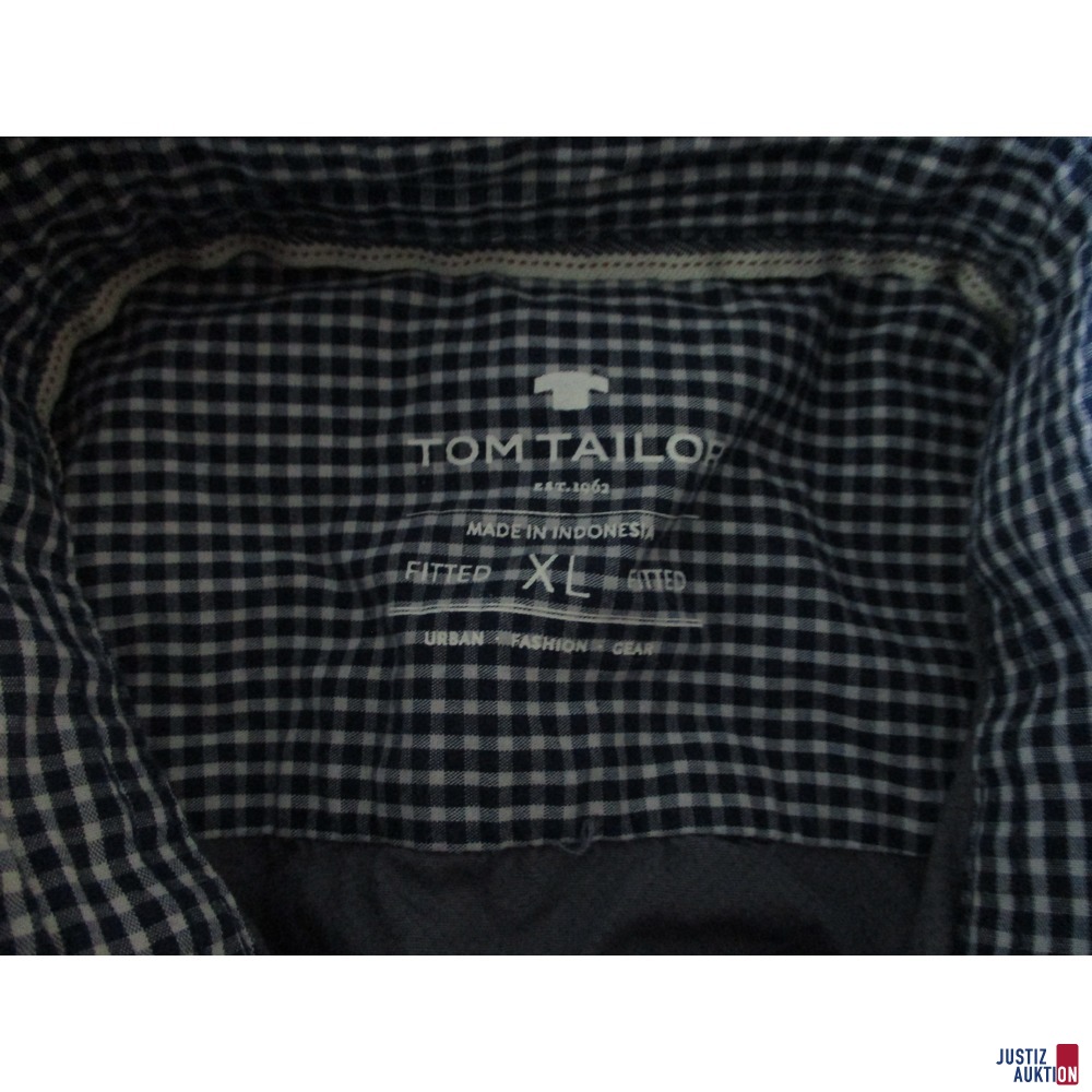 Hemd Tom Taylor Gr&ouml;&szlig;e XL &lpar;Herstellerangaben&rpar;