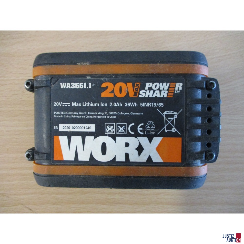 Worx Akku WA3551.1
