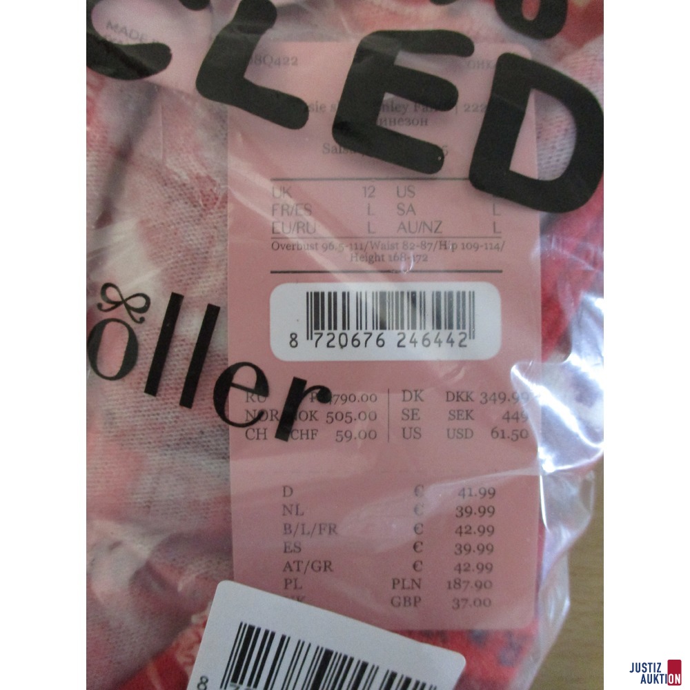 Fleece Jumpsuit Hunkemöller Größe L Etikett