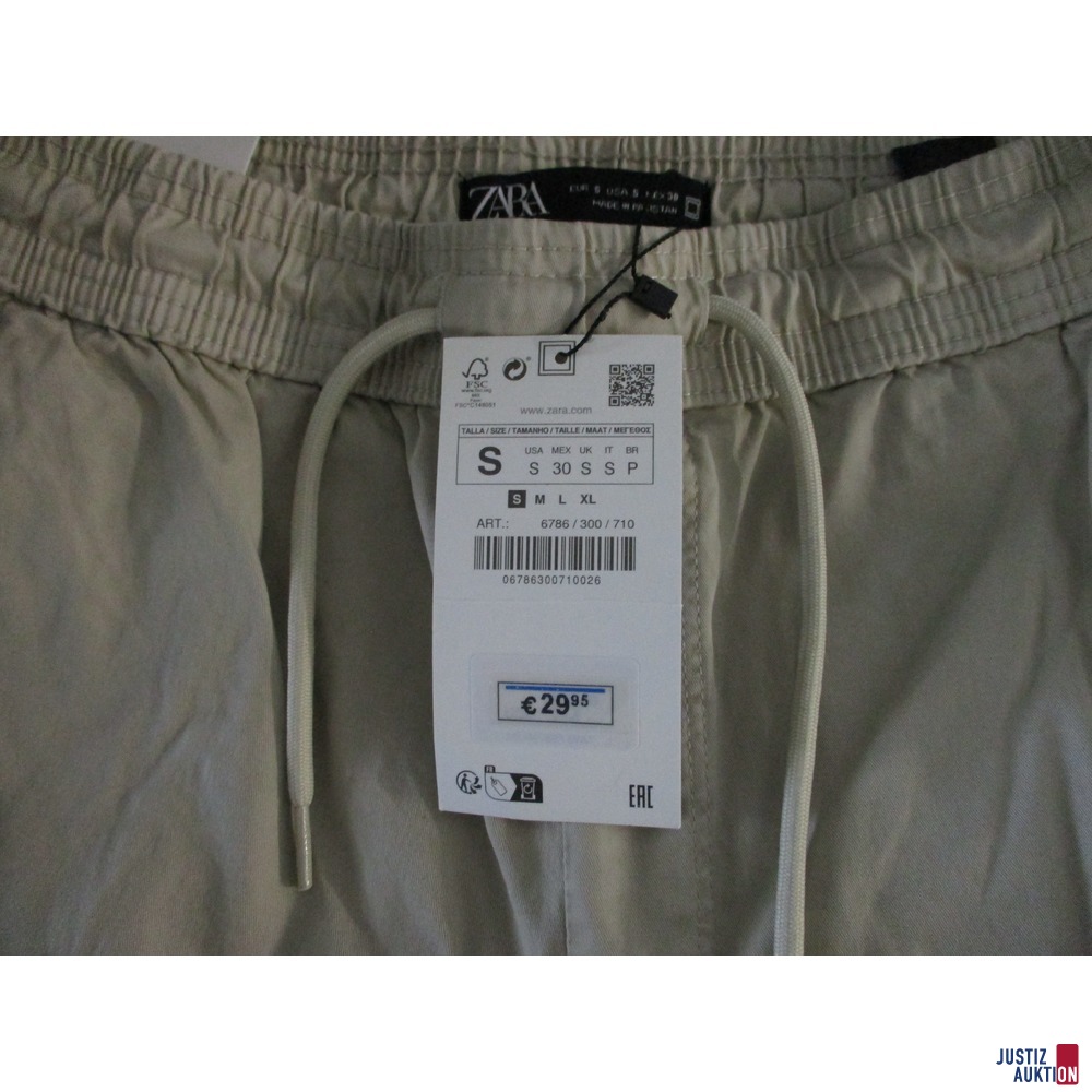 Hose Zara Jogger Fit Größe S (Etikett)