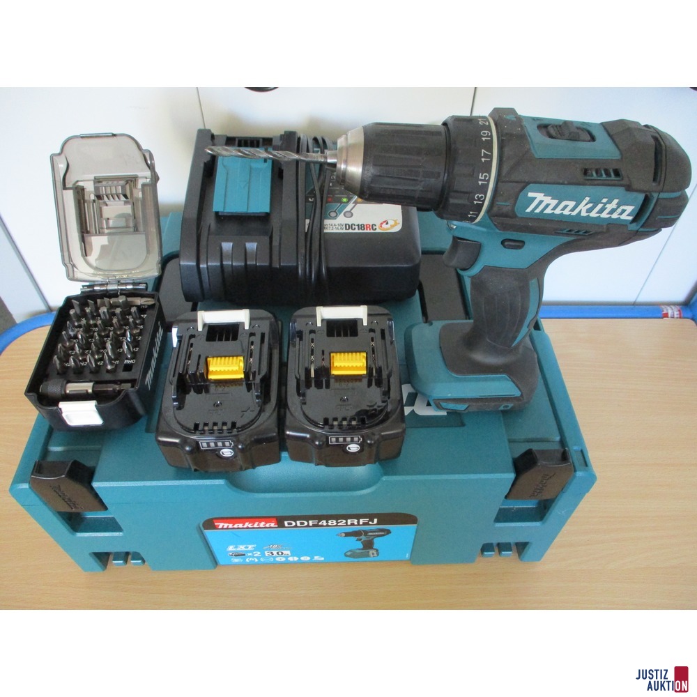 Makita Akku Bohrschrauber mit Zubehör u. Originalverpackung