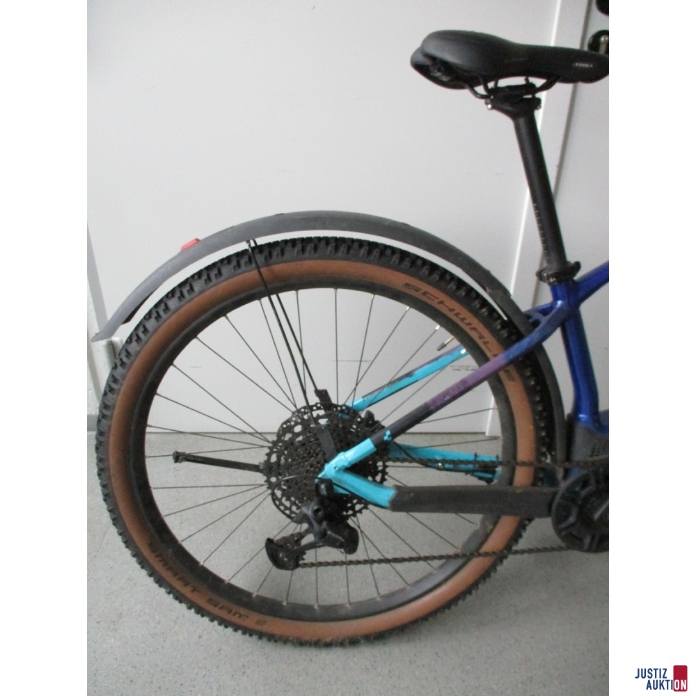 Cube E-Bike Ansicht Hinterrad 2