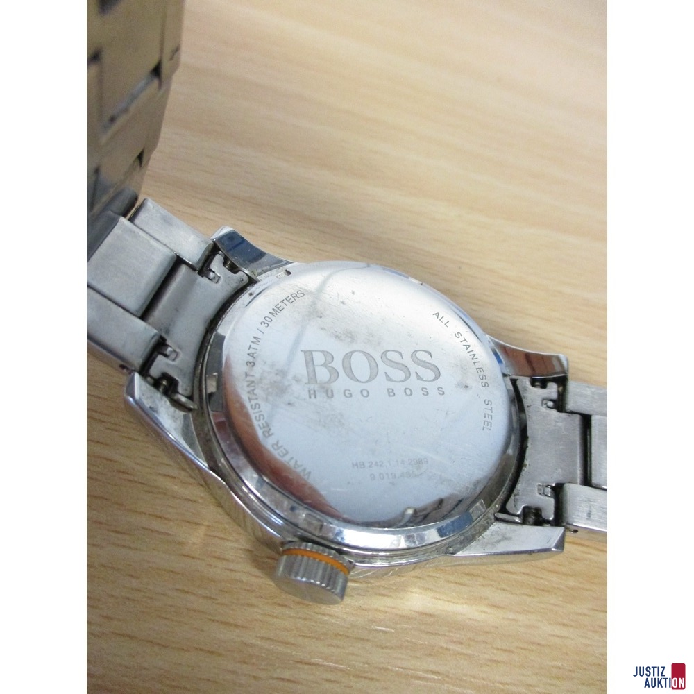 HUGO BOSS Armbanduhr R&uuml;ckansicht