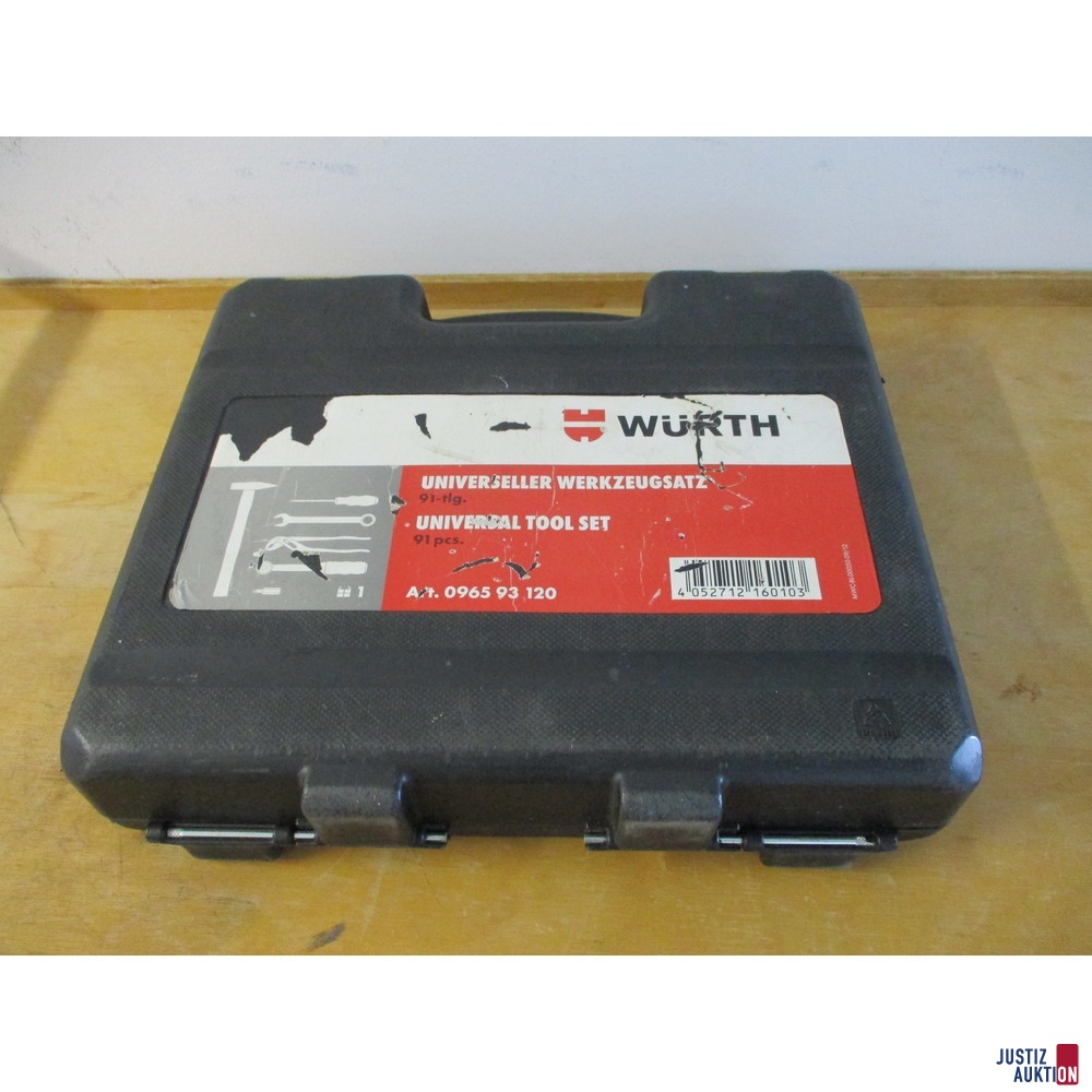 Werkzeugkoffer W&uuml;rth