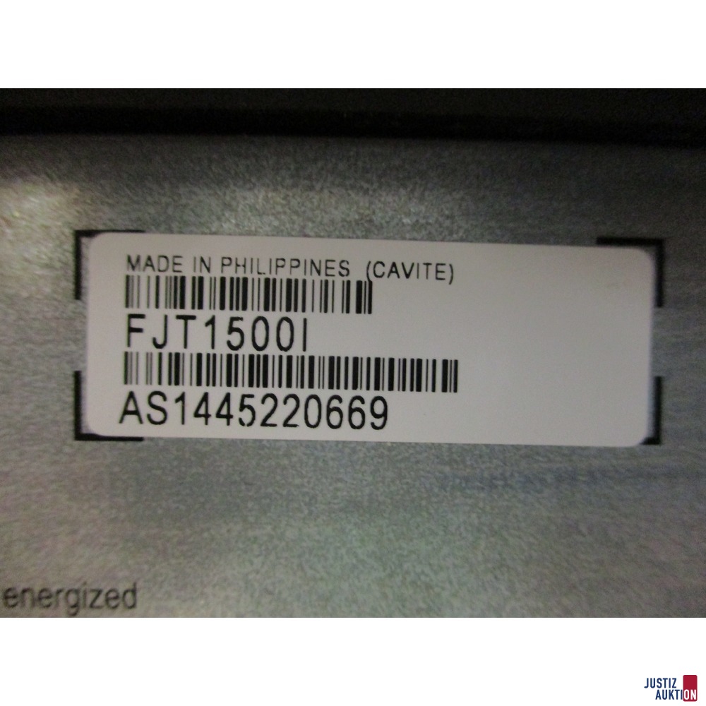 USV Fujitsu Smart-UPS 1500 (Herstellerangaben)