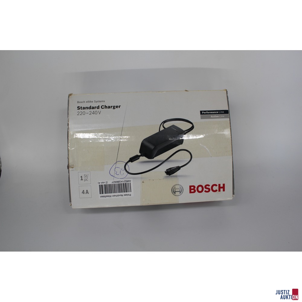 E-Bike Charger in Verpackung