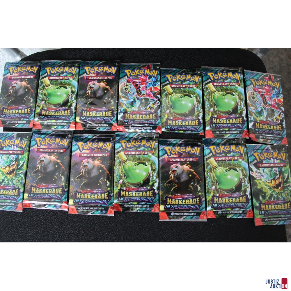 14 Päckchen Pokemon