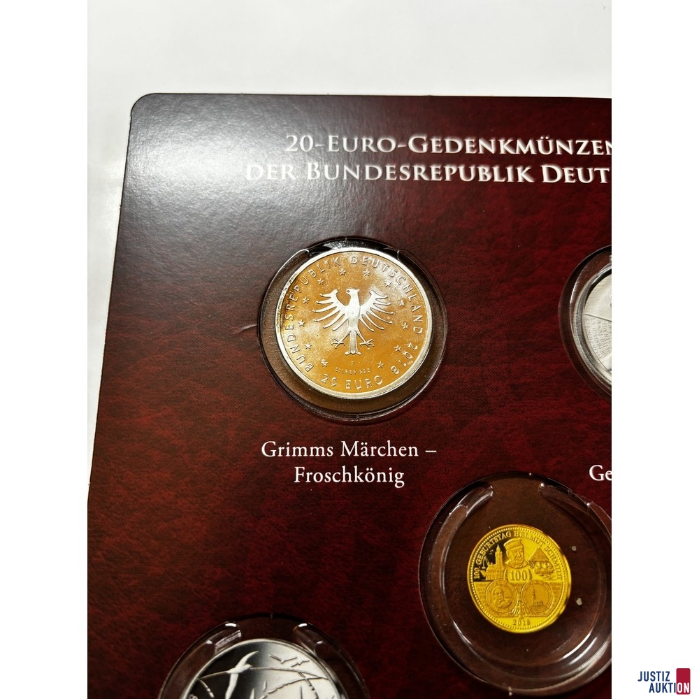 3 20EUR Gedenkmünze Vorderseite
