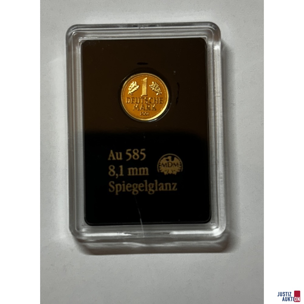 2 Deutsche Mark Gold 585