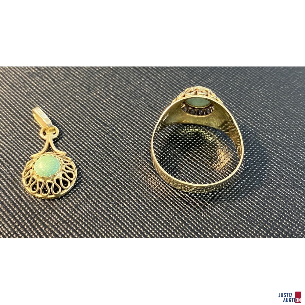 Ring und Anhänger