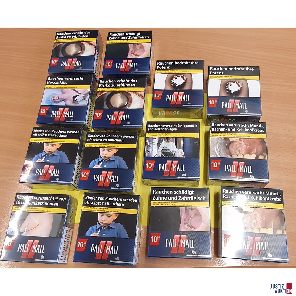 14 x Pall Mall blau