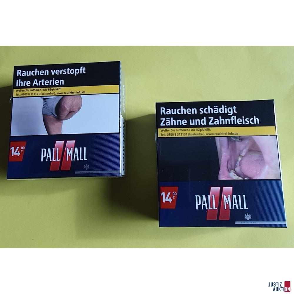 2 x Pall Mall blau
