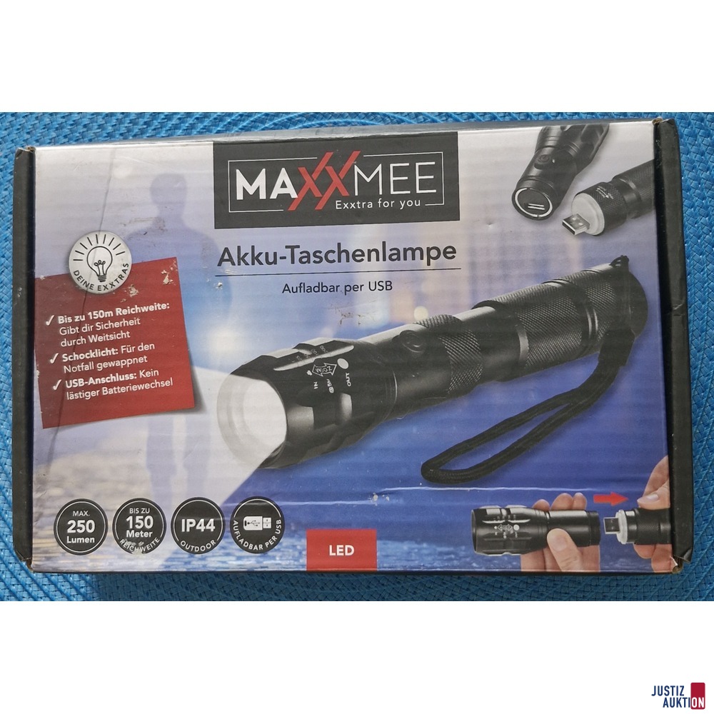 Akku-Taschenlampe