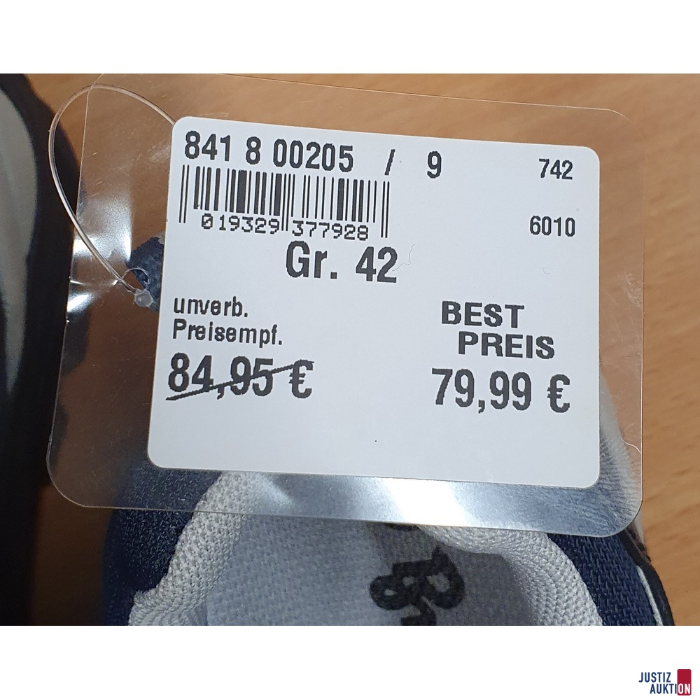Wanderschuhe Preis Etikett