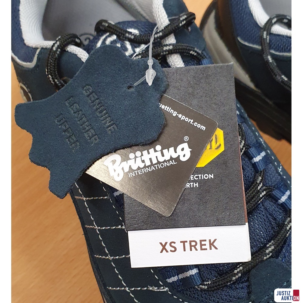 Wanderschuhe Leder Label