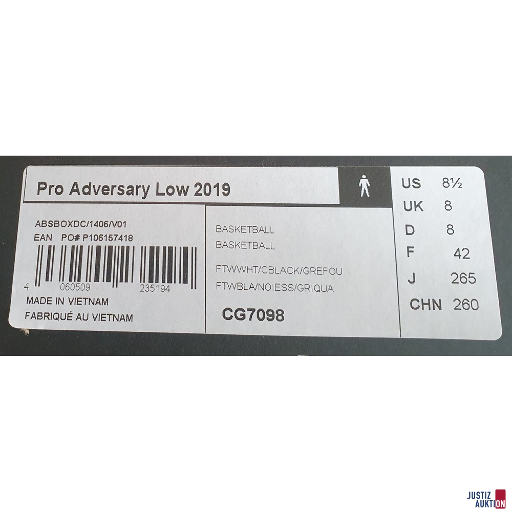 Label auf Verpackung