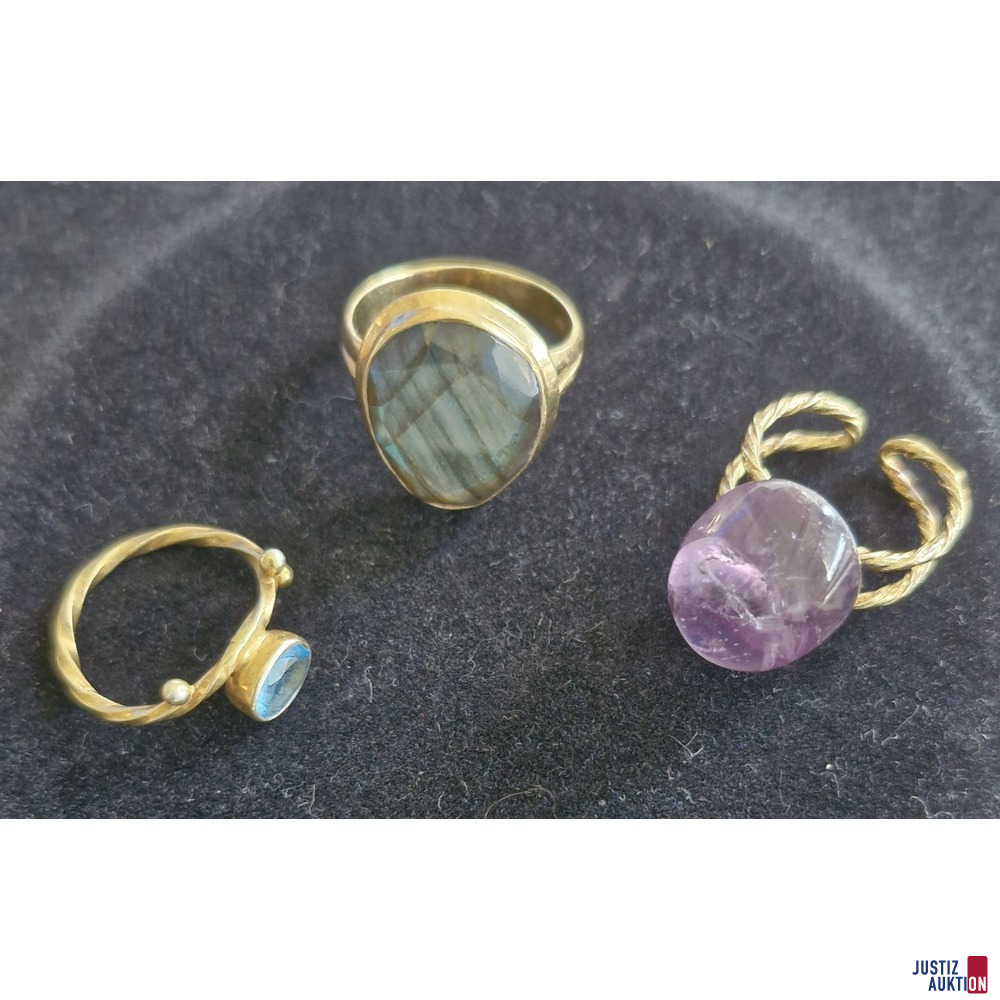 3 Ringe Modeschmuck