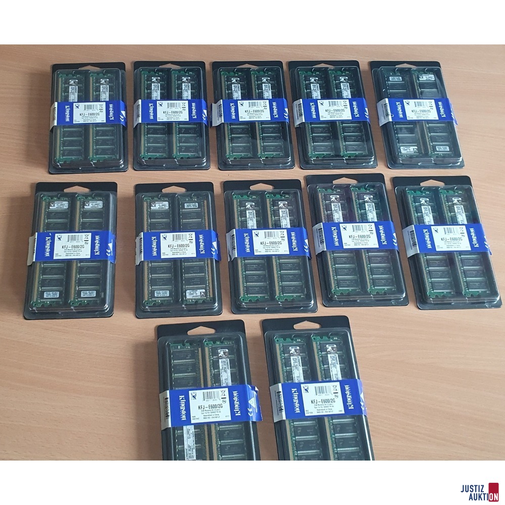 12 Packungen Arbeitsspeicher