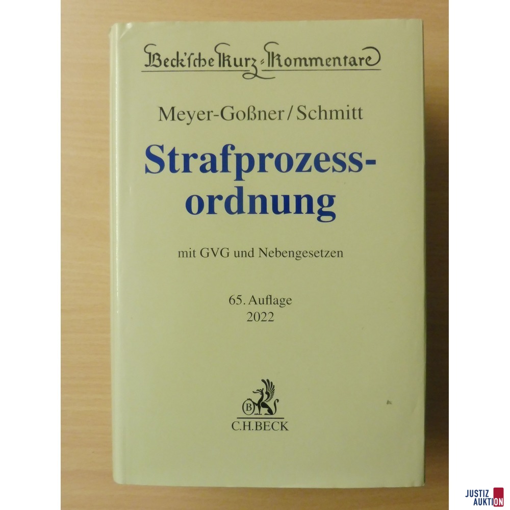 StPO Vorderseite
