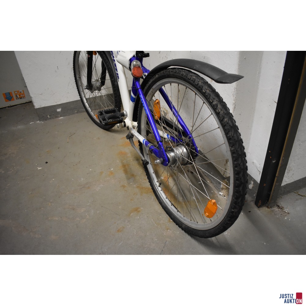 Fahrrad von hinten