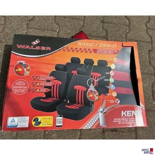 Verpackung Sitzbezug