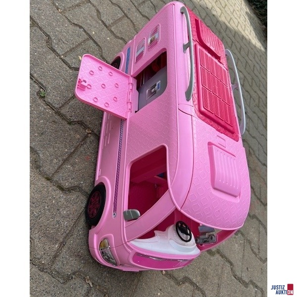 Barbie-Camper mit Klappe, die nicht geschlossen bleibt