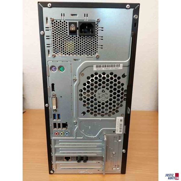 PC Fujitsu Esprimo Rückansicht