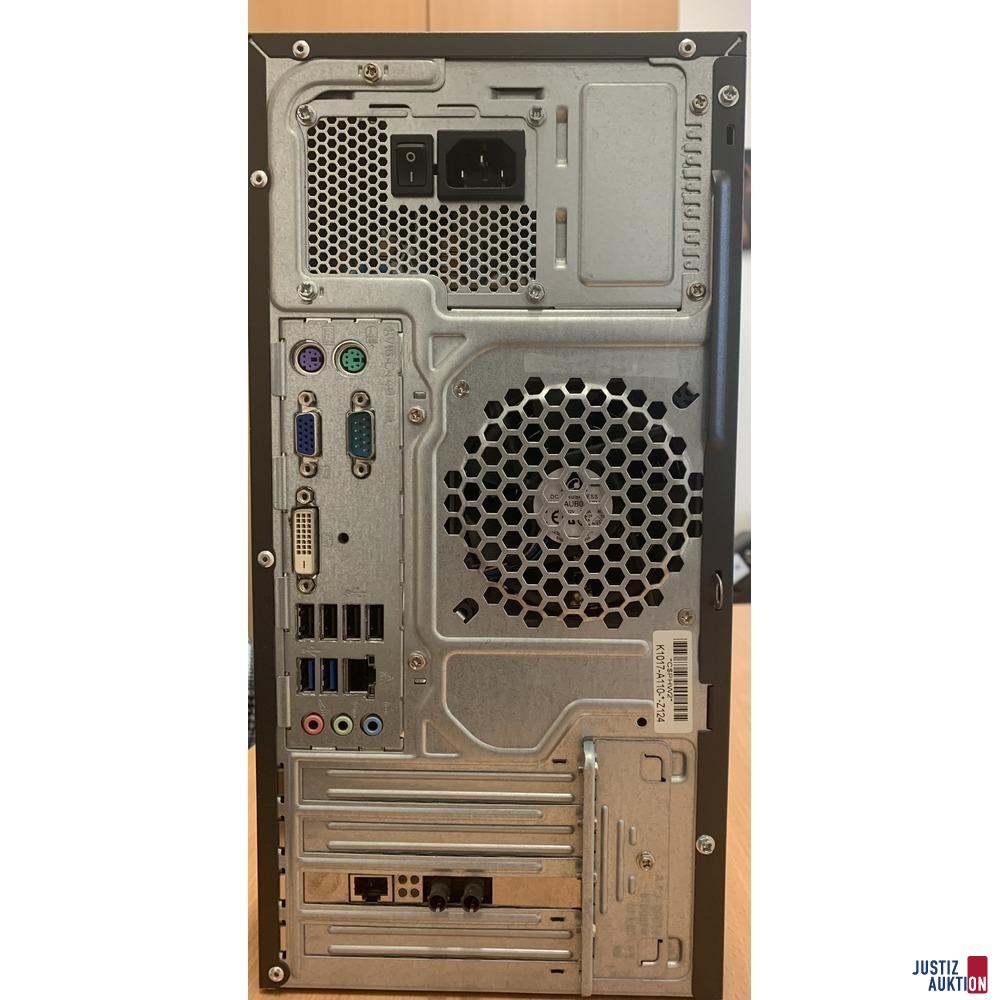 Beispielfoto PC Rückseite