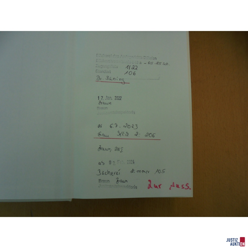 Strafgesetzbuch, mit Nebengesetzen – foto 3 – kavel bij Justiz-Auktion, Dülmen