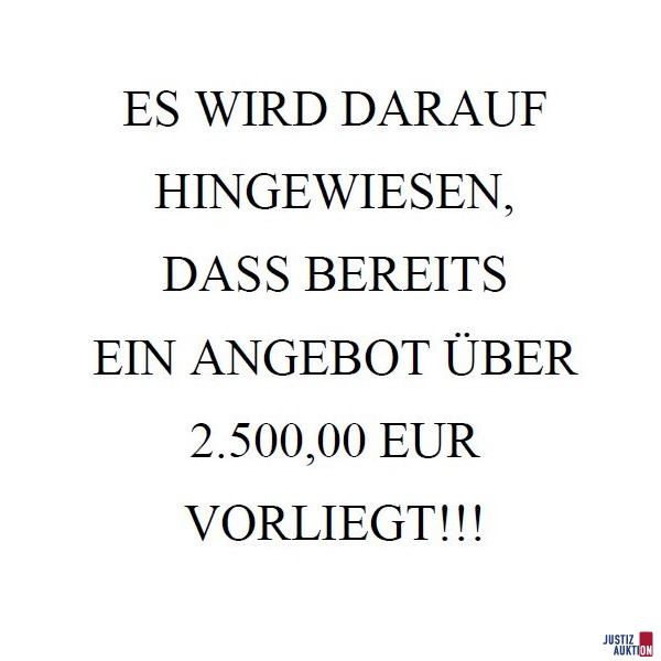 Startgebot bereits abgegeben
