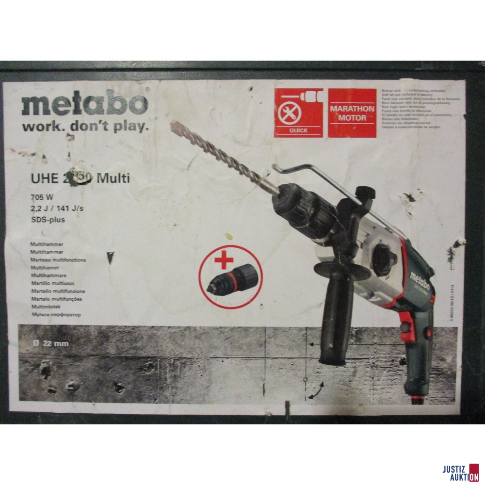 Metabo Schlagbohrmaschine UHE 2250 Multi