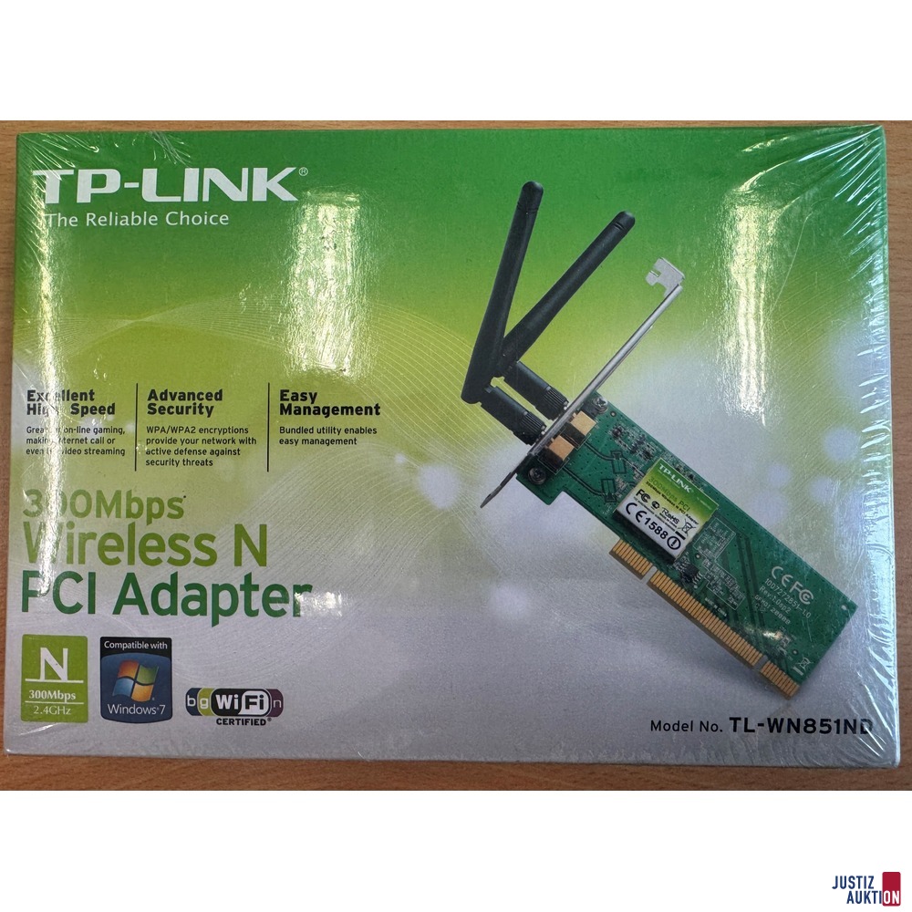 TP-Link 300Mbps Wireless N PCI Adapter