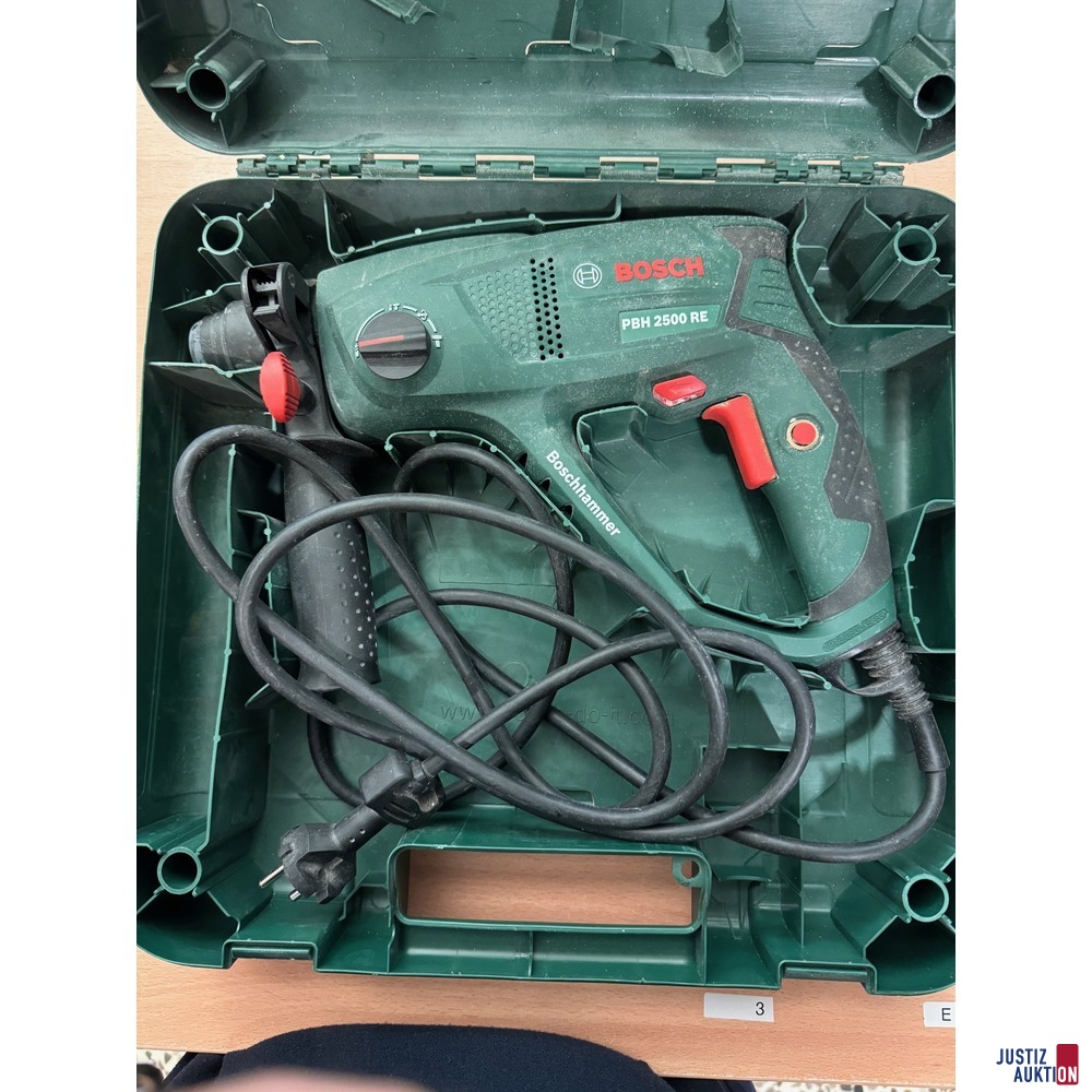 Schlagbohrmaschine Bosch PBH 2500 RE mit 600 Watt
