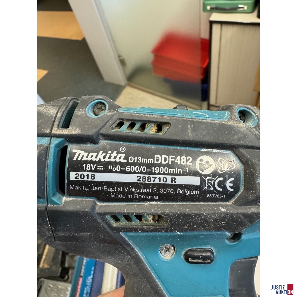 Makita Akkuschrauber, Modell DDF482
