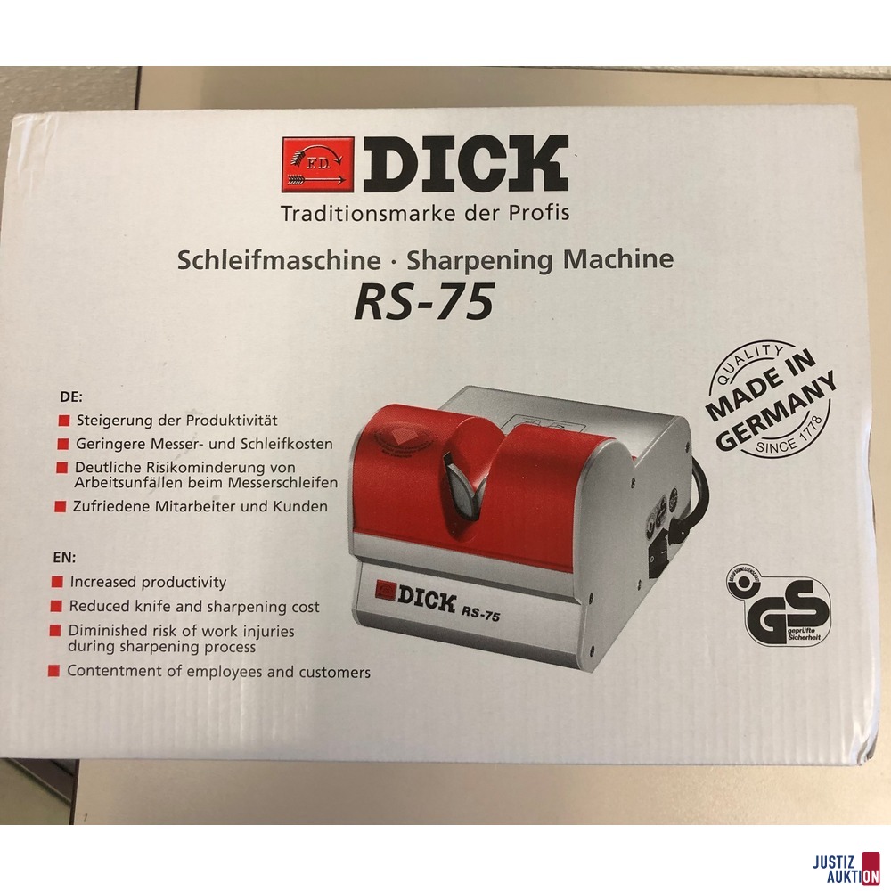 Messerschleifmaschine Dick RS 75