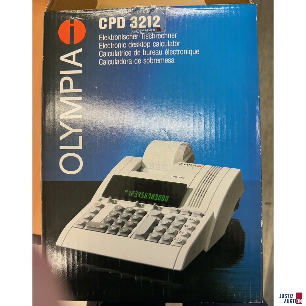 Taschenrechner Olympia CPD3212