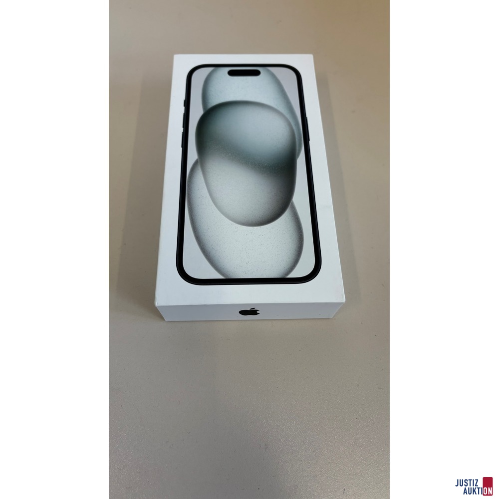 Apple IPhone 15 Black 256GB NEU