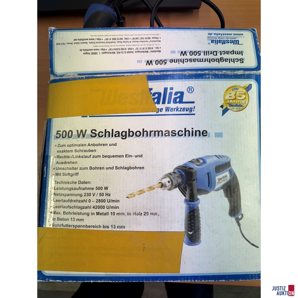 Bohrmaschinenverpackung